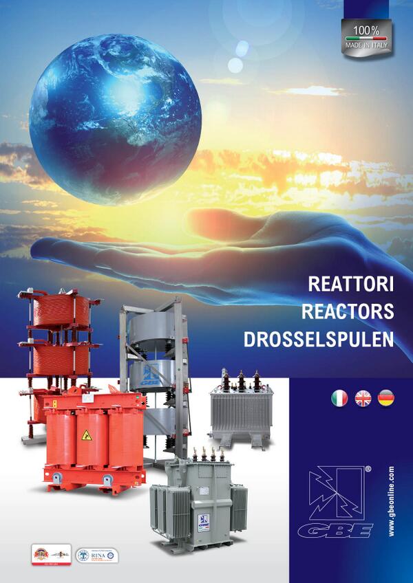 GBESPA's tweet photo. Now available the New GBE catalogues entirely dedicated to cast resin, dry type &amp; oil filled Reactors. Contact us! http://t.co/DygXxFV7do