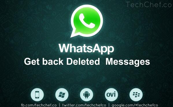 techchefco's tweet image. Get back Deleted #Whatsapp #Messages Or #Chat

techchef.co/blog/get-back-…