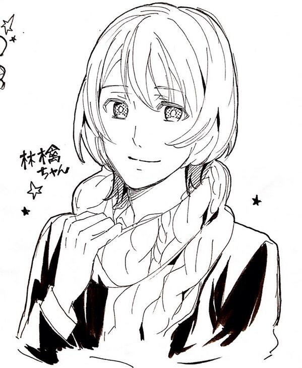 林檎ちゃん見たら描きたくなったよ 