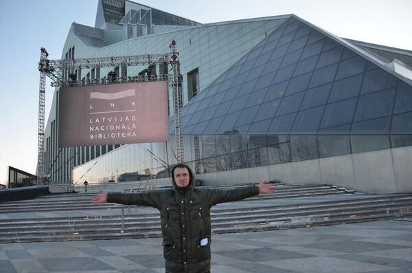 Jaunais <a href="/LNB_lv/">Nacionālā bibliotēka</a> Gaismas pils radošais direktors - <a href="/gatismurnieks/">Gatis Mūrnieks</a>. Lai top!