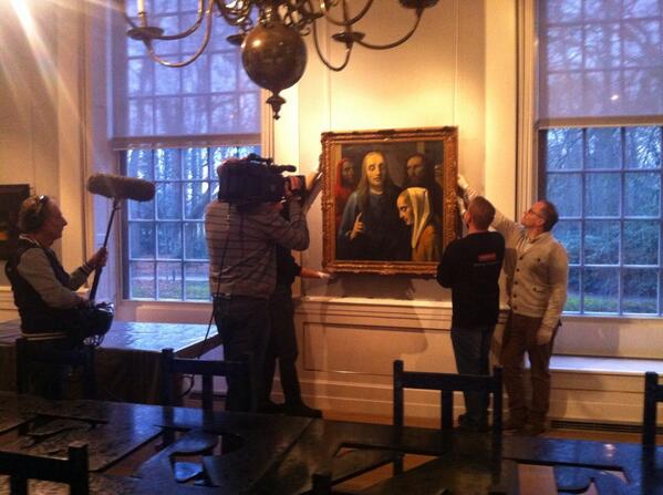defundatie's tweet photo. Opnames in #Fundatie Kasteel Nijenhuis door @AndereTijden . Uitzending Han van Meegeren, do 30 jan, 21.30, NL2 http://t.co/YT6sYuwyFa