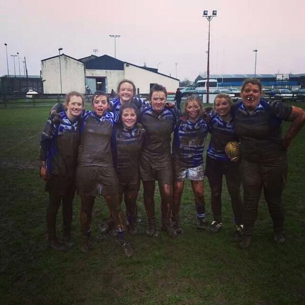 AthyLadiesRugby's tweet photo. Well done to our own Leinster Lions who defeated New Ross on Saturday to retain their position at top of the table! http://t.co/63AjBVsgRO