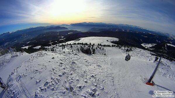 Mount #Renon seen from a drone - Photo via @droneitaly