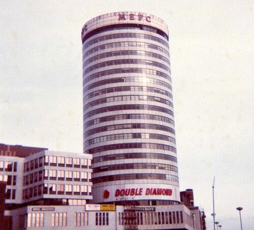 Brumpic's tweet photo. The Rotunda, 1980s #brumpic http://t.co/bZC7OqYuku