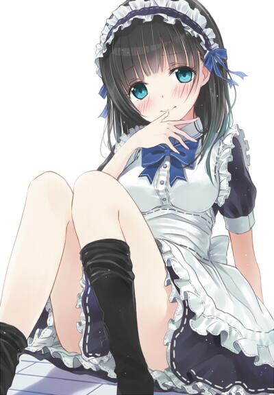 「( ˘ω˘ )... 」|迷子焼きのイラスト
