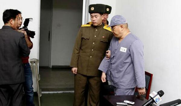 Adults_AtPlay's tweet photo. Kenneth Bae appears before reporters in North Korea, appeals to U.S. to secure his release http://t.co/xDHdxl3gXb http://t.co/IqGkpfSy3P