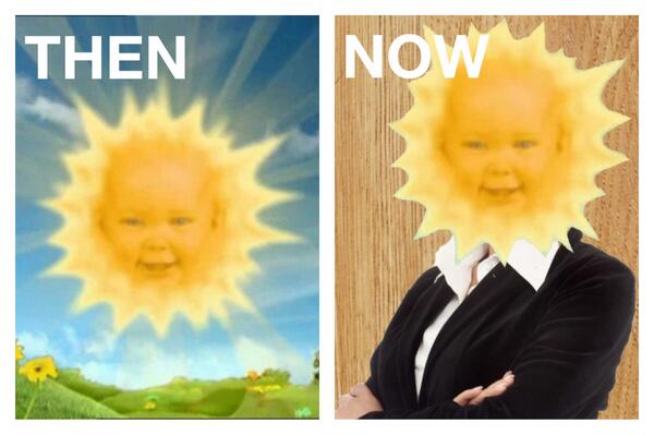 Prepare to feel old. Here's the Teletubbies baby now.
