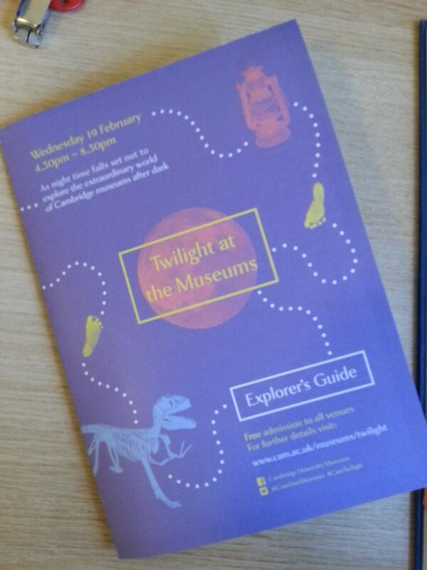 TheMuseumOfLiz's tweet image. oh look, the lovely new #CamTwilight leaflets have arrived @CamUnivMuseums cam.ac.uk/museums/twilig…  great job @SumoUK