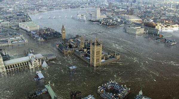 Где идет наводнение. Наводнения Темза в Лондоне. Наводнение в Лондоне 2007. Глобальное потепление затопление Лондона.
