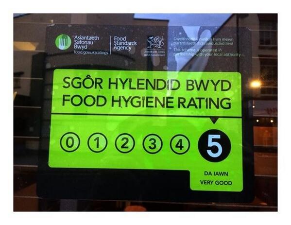 welshpool_angel's tweet photo. The Angel is very proud to Announce we have been awarded with a 5/5 Rating for Food Hygiene ... WD to all the staff! http://t.co/VGlDss6eMF