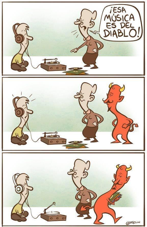 La verdadera música del diablo!
