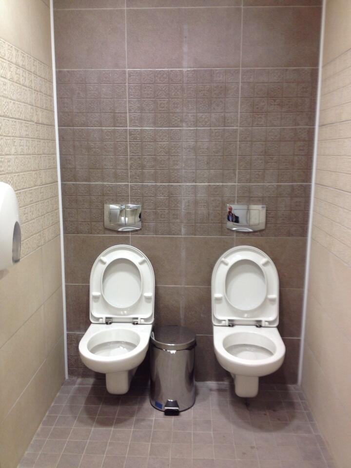 max seddon on Twitter: "Choices! RT @BBCSteveR: Seeing double in the  Gentlemen's Loo at the Olympic Biathlon Centre #Sochi  http://t.co/0OclQ2L2zZ"