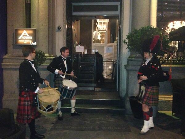 The event will follow the traditional Burns Supper format including the Selkirk  Grace, the piping in of the haggis.