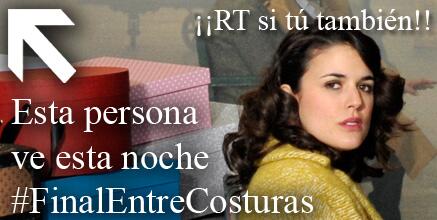 A3EntreCosturas's tweet photo. RT si vas a ver esta noche #FinalEntreCosturas http://t.co/Yau2bC14gj