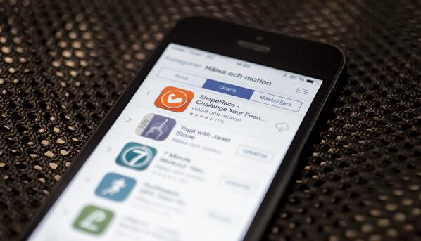 ShapeRace's tweet image. Vi är nu #1! 

#ShapeRace #Appstore #träning #workout