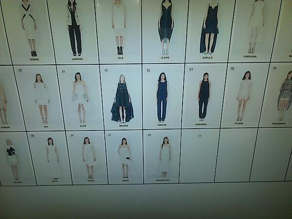gbaudo's tweet photo. In the backstage #rafsimons @Dior #couture http://t.co/KoTG8bLvef