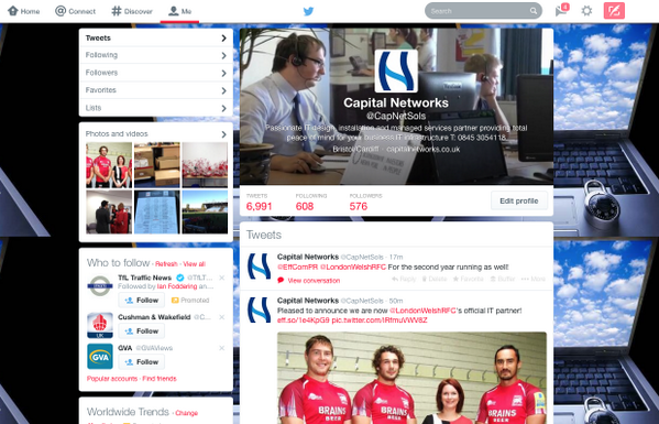 rhys247's tweet image. The new Twitter look is very #iO7'ish... What do you think @CapNetSols? #userinterfacedesign