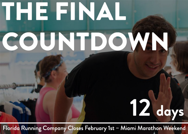 12 Days until Miami Marathon weekend!