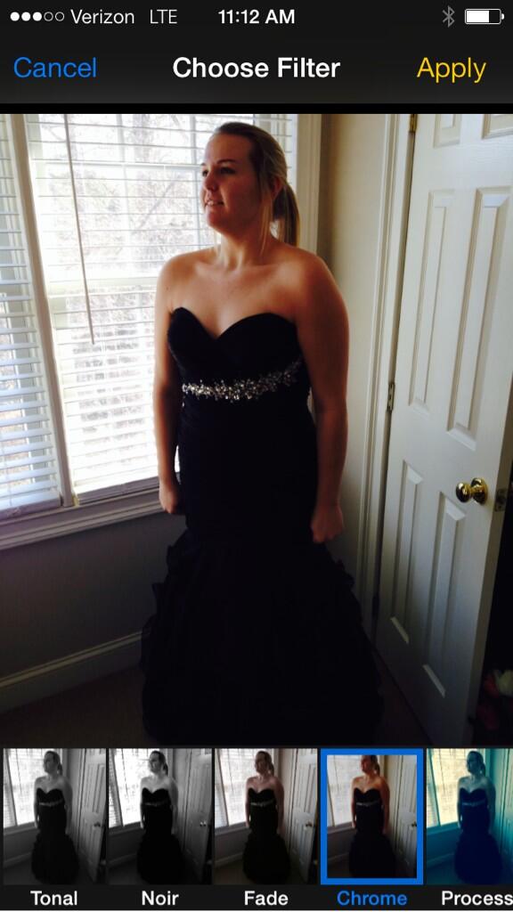 hibbard5's tweet photo. My amazing 16-year-old. She looks great in her homecoming court dress! You knock it out of the park girl! http://t.co/B4pH9nyCwN
