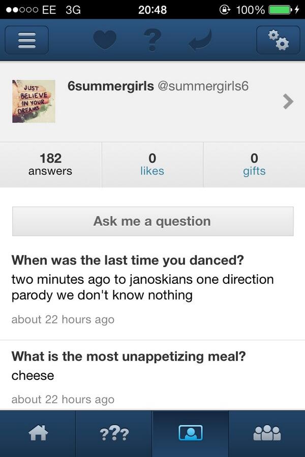 5thsummer's tweet photo. Ask me some questions please I'm bored and I might make a video :) - tasha:P x http://t.co/GteLbiBBJs