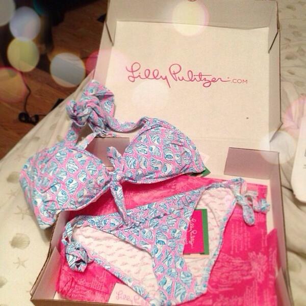 PreppyPinterest's tweet image. Lilly Pulitzer bikini 2k13