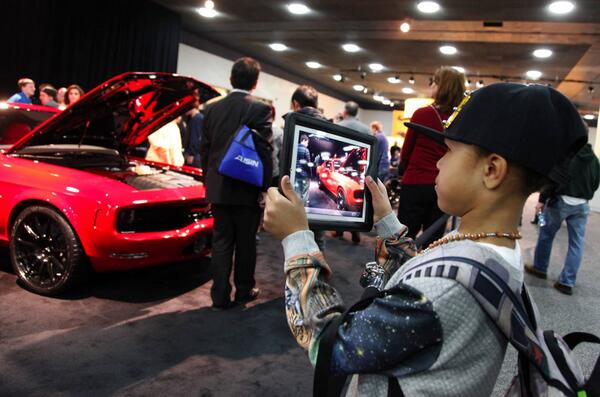EquusAutomotive's tweet photo. Kid at #NAIAS http://t.co/EYP0L9Kn1b