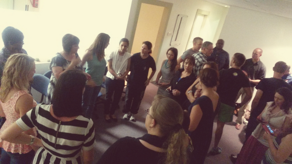 Praying for one another! So awsome! Fellowship with Zone B! <a href="/crccpt/">CRC Cape Town</a> <a href="/HansJurieMuller/">Hans Jurie Muller</a> <a href="/wimpietaute/">Wimpie Taute</a> <a href="/Aidan_Jeffery/">Aidan Jeffery</a>