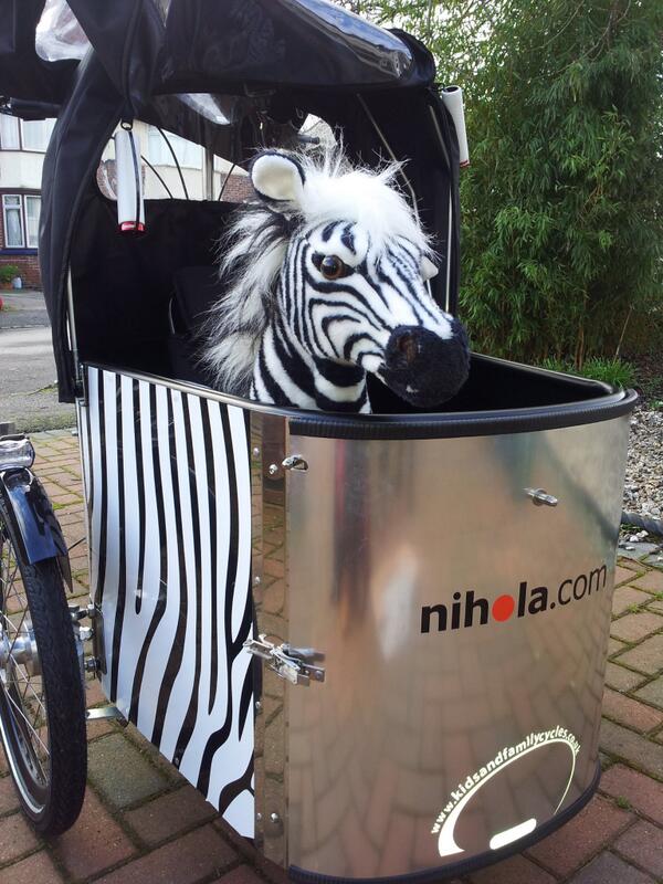 A wildlife theme with our delivery today. A young Zebra enthusiast was thrilled with her box design we created