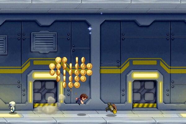 Baranetz's tweet photo. I just flew 217m in a brilliant game of #JetpackJoyride on iPhone. http://t.co/x2afVqLgEQ http://t.co/2RO6dtkJm9