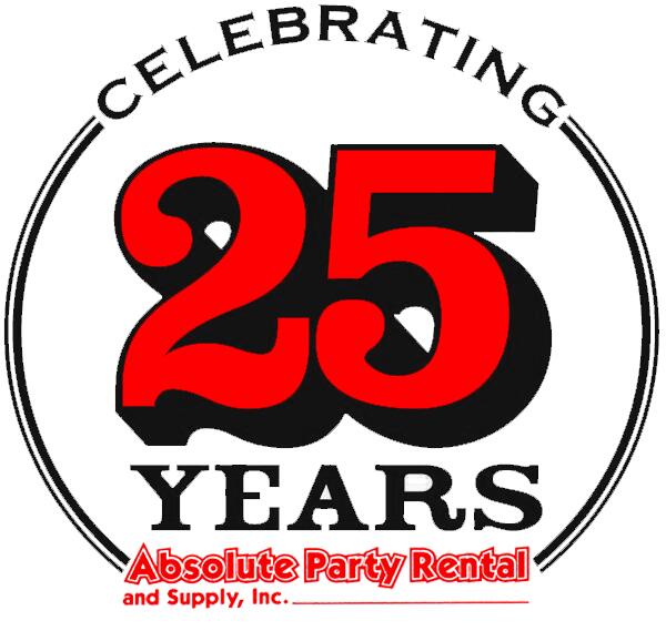AbsoluteParty21's tweet image. Celebrate our 25th Anniversary with us this January 2014. Be sure to look out for our upcoming rental specials!