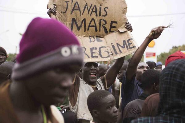 Photos du #marche du 18janvier a #Ouagadougou #Burkina #Faso de l'opposition contre CDP Blaise #Compaoré