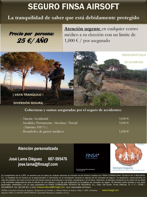 @RangersSevilla Seguro muy interesante para todos los Airsofters y a un precio inmejorable! No dudéis en pedir + info