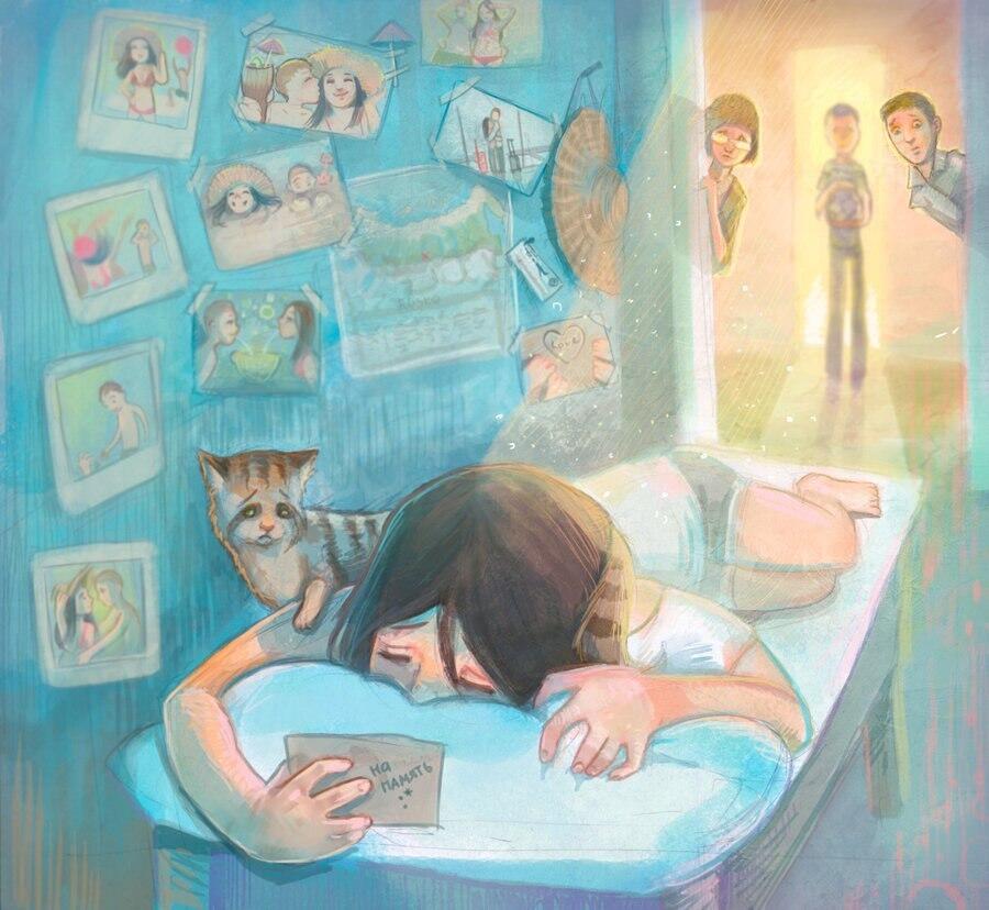 Будь, папа мы скучаем по тебе и ждем веселые картинки