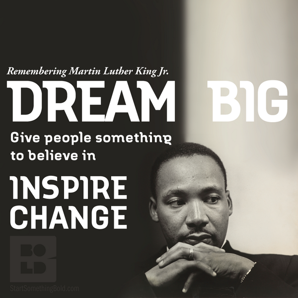 micahzender's tweet photo. Remembering Martin Luther King Jr. - Bold believer in People and their ability to change the world around them. http://t.co/IBbTj4iVWU