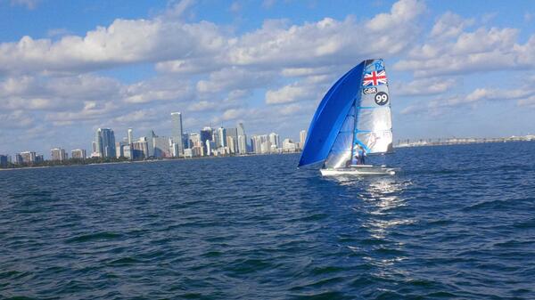 49erSailing's tweet photo. Kate MacGregor GBR99 winning race 9. One race to go!! http://t.co/HV3VQVkd6l