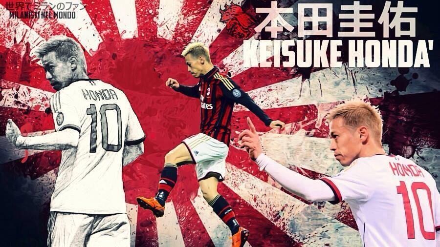 Tone Image Creative Graphic Of Keisuke Honda Milan Acmilan Honda Football Calcio Japan Http T Co J1xgz0fgix Twitter