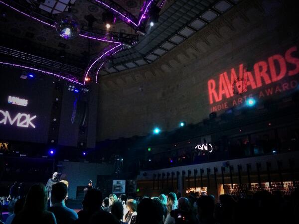 instill's tweet photo. Last night I won Filmmaker of the Year at the nationwide RAWards show. Incredible. Thank you @RAW_artists http://t.co/090VRHISlS
