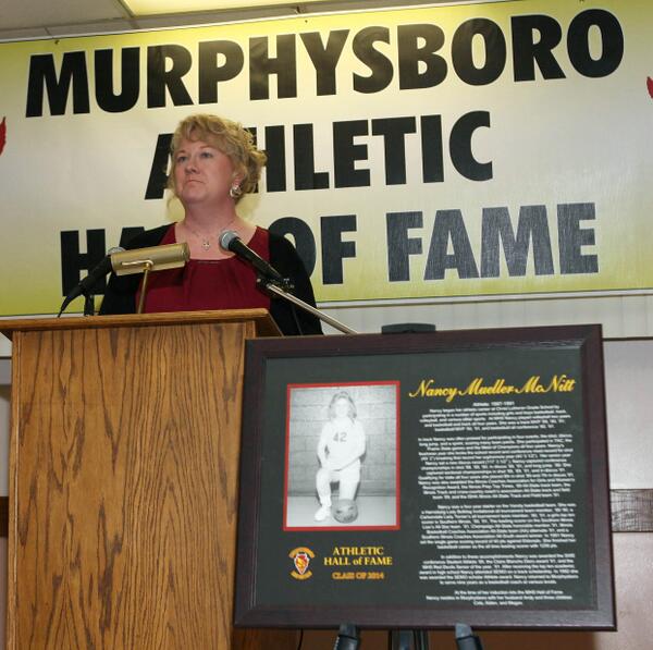 ProudRedDevils's tweet image. 2014 MHS Red Devils Hall of Fame Inductee - Nancy Mueller McNitt