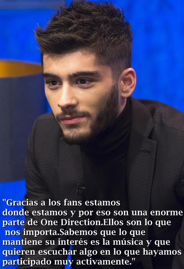 HLToursARG's tweet photo. Zayn sobre los fans en el libro Where We Are #1DA http://t.co/KJB304blre