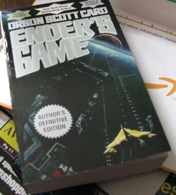 endersgame2013's tweet photo. The book of ALL books! #EndersGame http://t.co/Il1avvSHfz