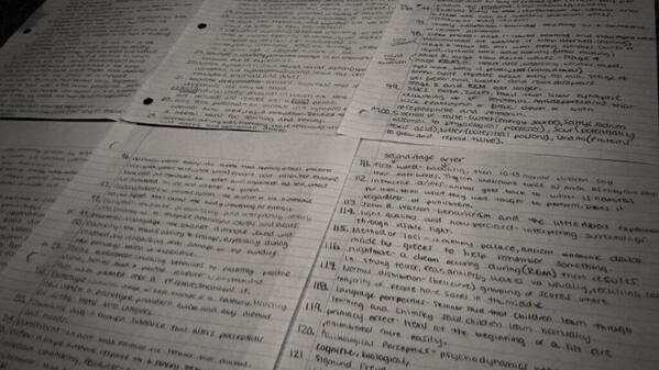 kcesiel20's tweet image. Don't take ap psych unless u have time...... #8pages #frontandback