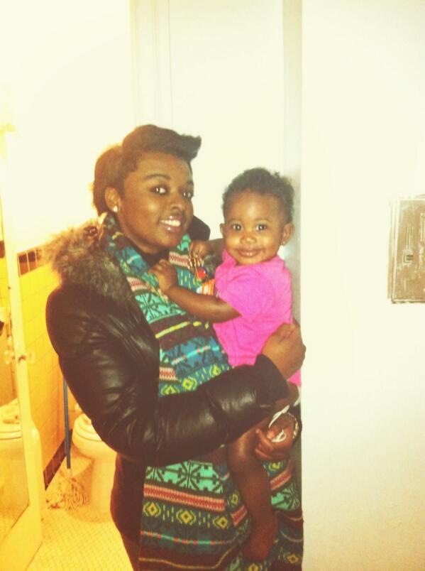 Choc_Pretty_'s tweet image. Me &amp;amp; my daughter 😍😘 #Devyn 👶💕💋