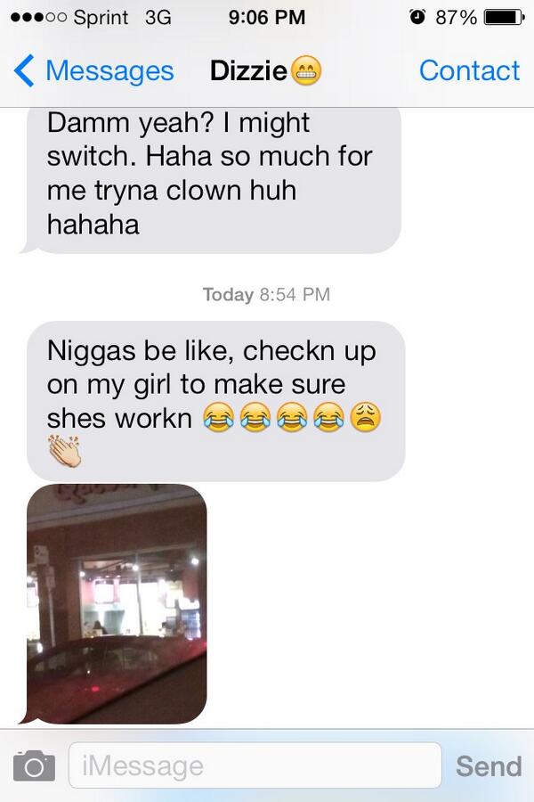 Ilove_yourbutt's tweet photo. What @dizziedoe sends me lmfao I'm done 😂😂😂😂😂 http://t.co/rMM0chhKjE