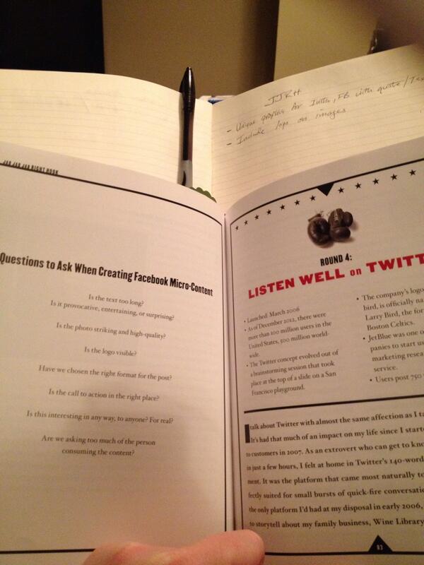 eCommerceJake's tweet image. Taking notes while working my way thru @garyvee #JJJRH