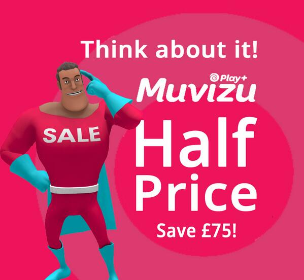 Muvizu3D's tweet photo. Muvizu:Play+ January #SALE - turning January blues PINK! http://t.co/p8C4CYvPVD