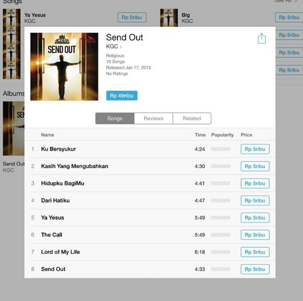 ysumargo's tweet photo. Yaayy!! PTL! ;) RT @KGC_Surabaya: KGC SEND OUT available on itunes now!!! #praisetheLord http://t.co/vrRMoiKuLX