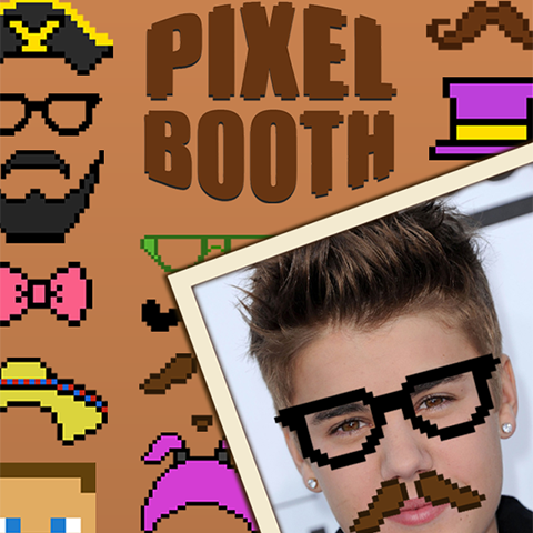 The greatest thing with pixels since #Minecraft #PixelPhotoBooth
