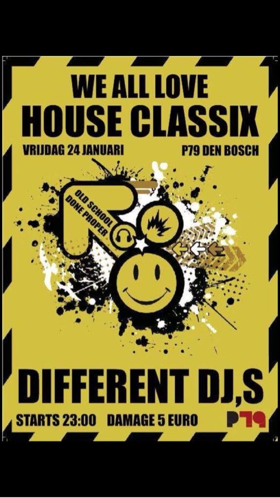 Vrijdag 24-1-14 Houseclassix <a href="/cafeP79/">P79</a> Different dj's oa Dj <a href="/JeanPaulVis/">Jean Paul Vis</a> en live op sax <a href="/saxophonic01/">saxophonic</a>
