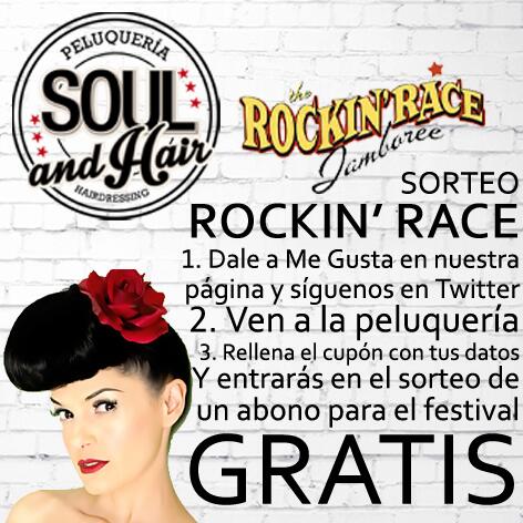 EnzimaCom's tweet photo. @soulandhair #Torremolinos sortea dos abonos para el @RockinRace50s ¡cuéntaselo a todos! http://t.co/oIGHkF0lqn