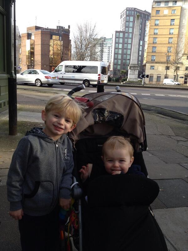 tedbundles's tweet photo. Two little nutter on the way to the war museum and its closed until July gutted no tanks today http://t.co/YXfIwQ85Re